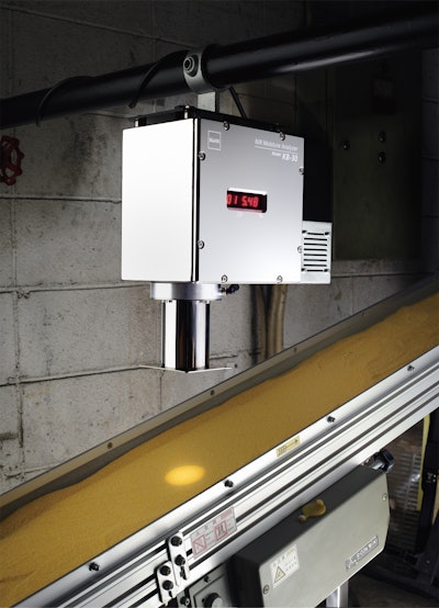 Moisture meters like Kett’s KB30 Smart Incline NIR Moisture Meter can analyze moisture level for the automotive paint and coatings to prevent factory fires.