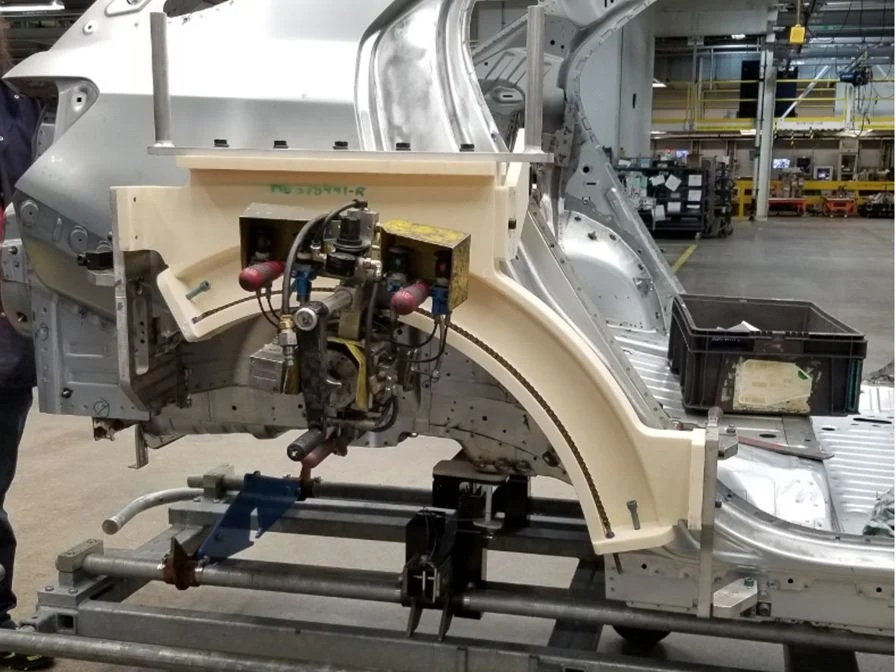 A tool piece created with 3D printing at Valiant TMS.