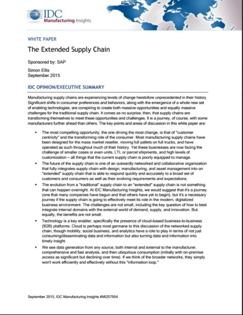 Idc The Extended Supply Chain 01