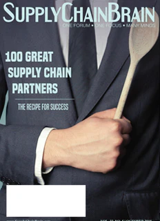Supply Chain Brain Magazine 100 Great Supply Chain Partners of 2018