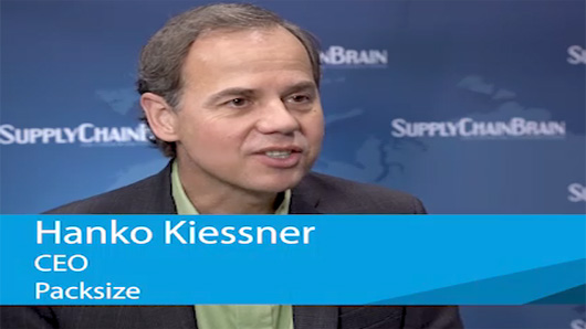 Sustainable packaging greatly benefits the bottom line in addition to its ecological benefits, says Hanko Kiessner, chief executive officer of Packsize International.