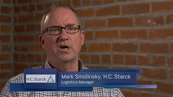 HC Starck - A Case Study Using Kuebix TMS