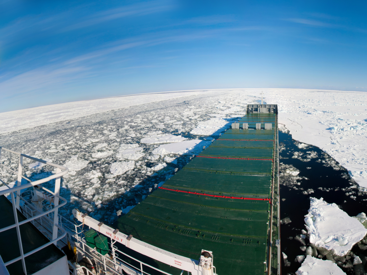 1014 Melting Ice Redraws World