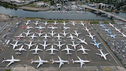 Boeing Co. 737 Max planes. Photo: Bloomberg.