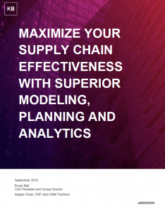 Aberdeen Supply Chain Knowledge Brief