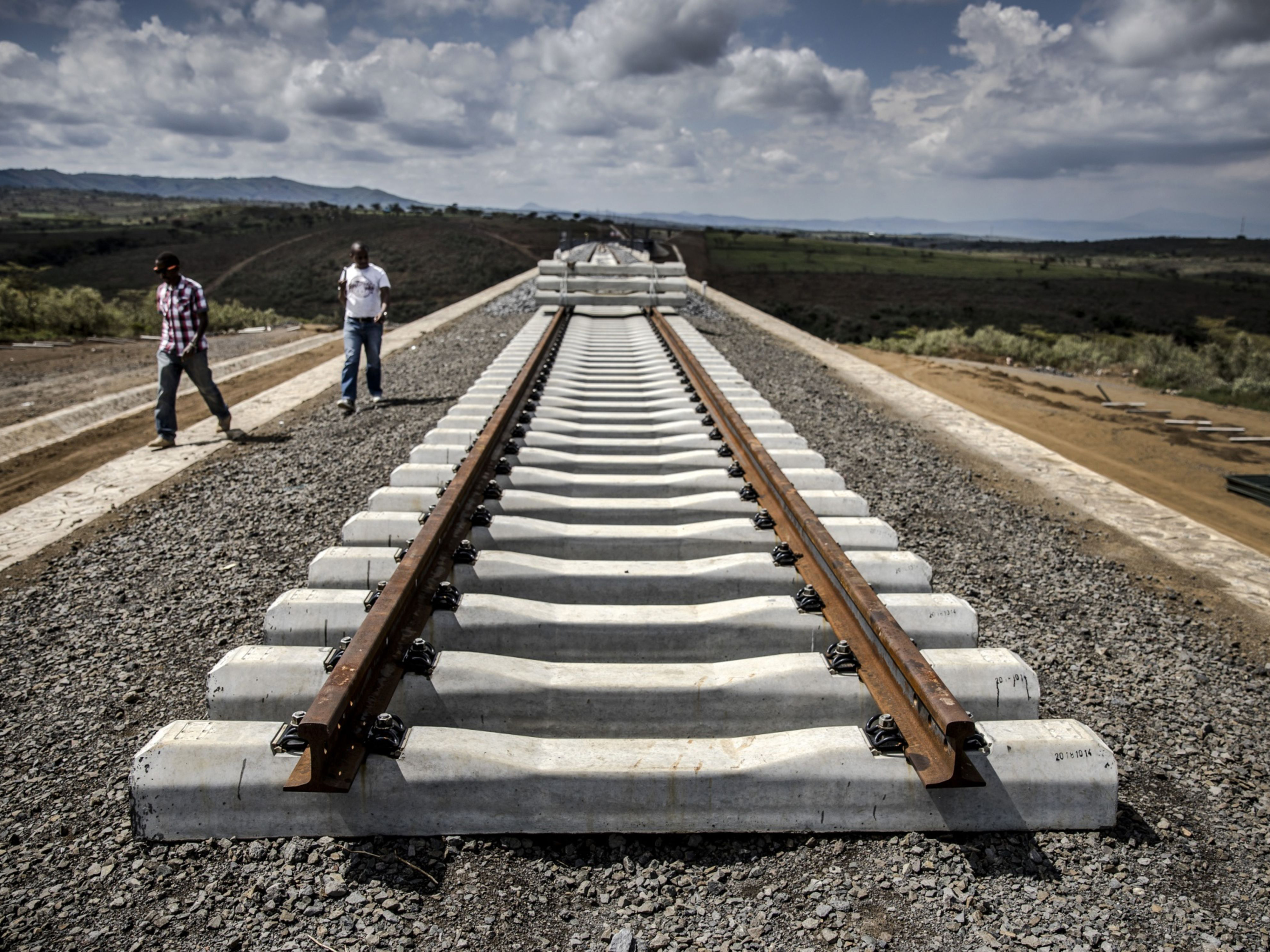 Construction for Chinese President Xi Jinping’s Belt and Road program. Photo: Bloomberg.