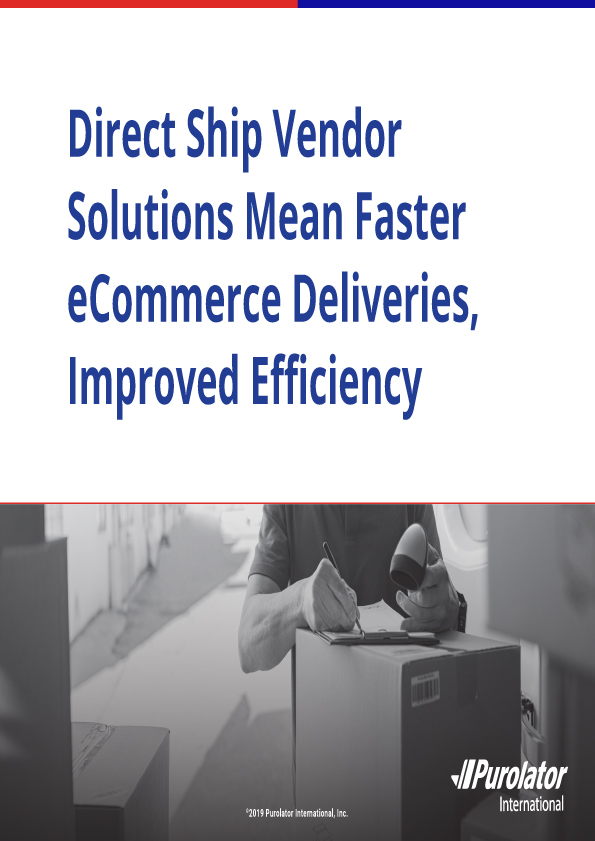 Direct-Ship Vendor Solutions Mean Faster E-Commerce Deliveries, Improved Efficiency