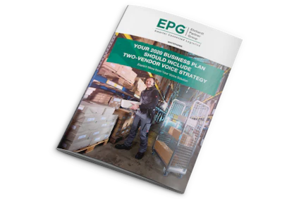 Your 2020 Business Plan Should Include Two-Vendor Voice Strategy