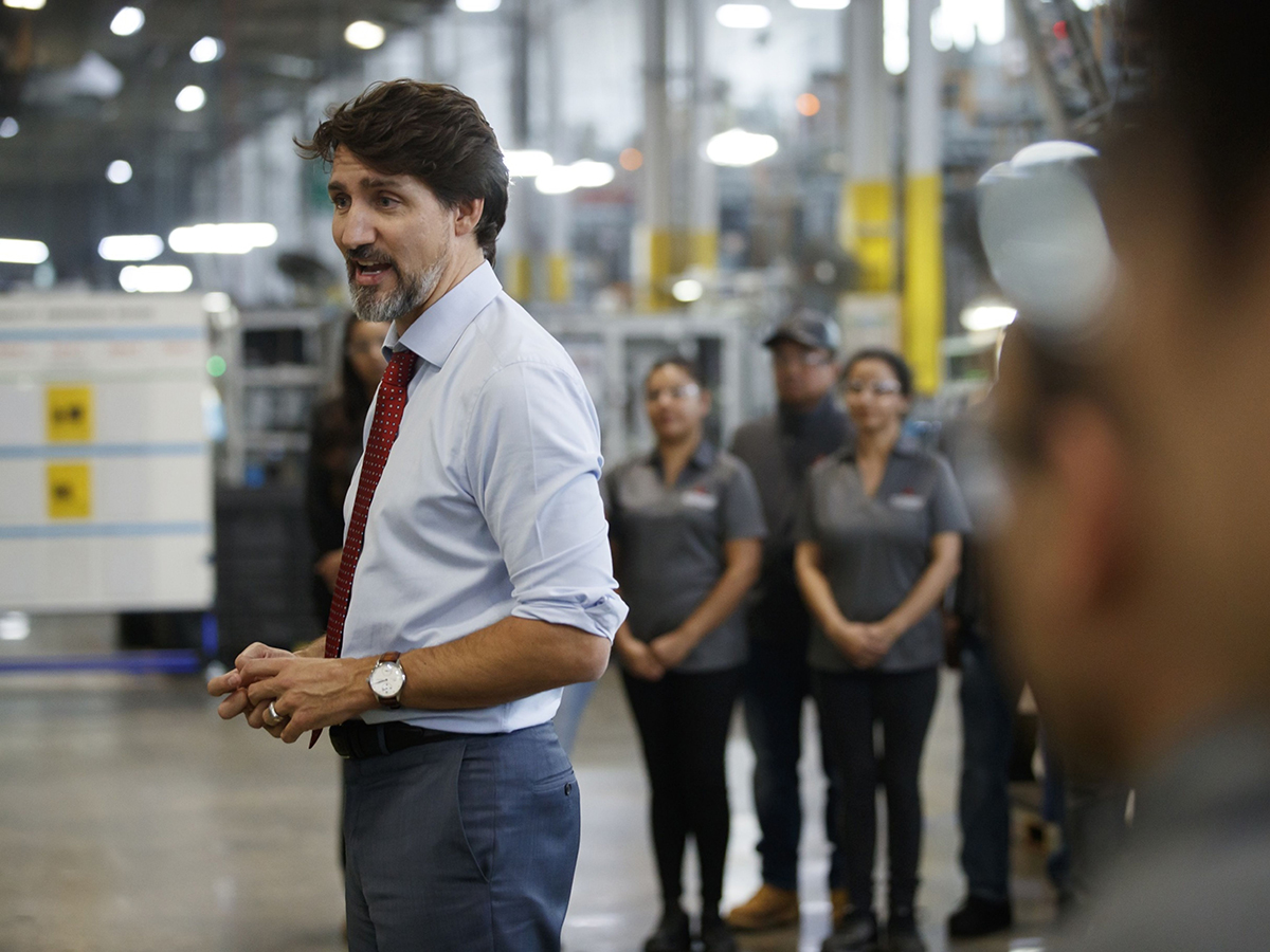 Prime Minister Justin Trudeau. Photo: Bloomberg.