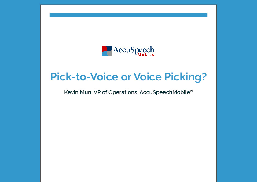 Accu Speech Mobile Pick To Voice