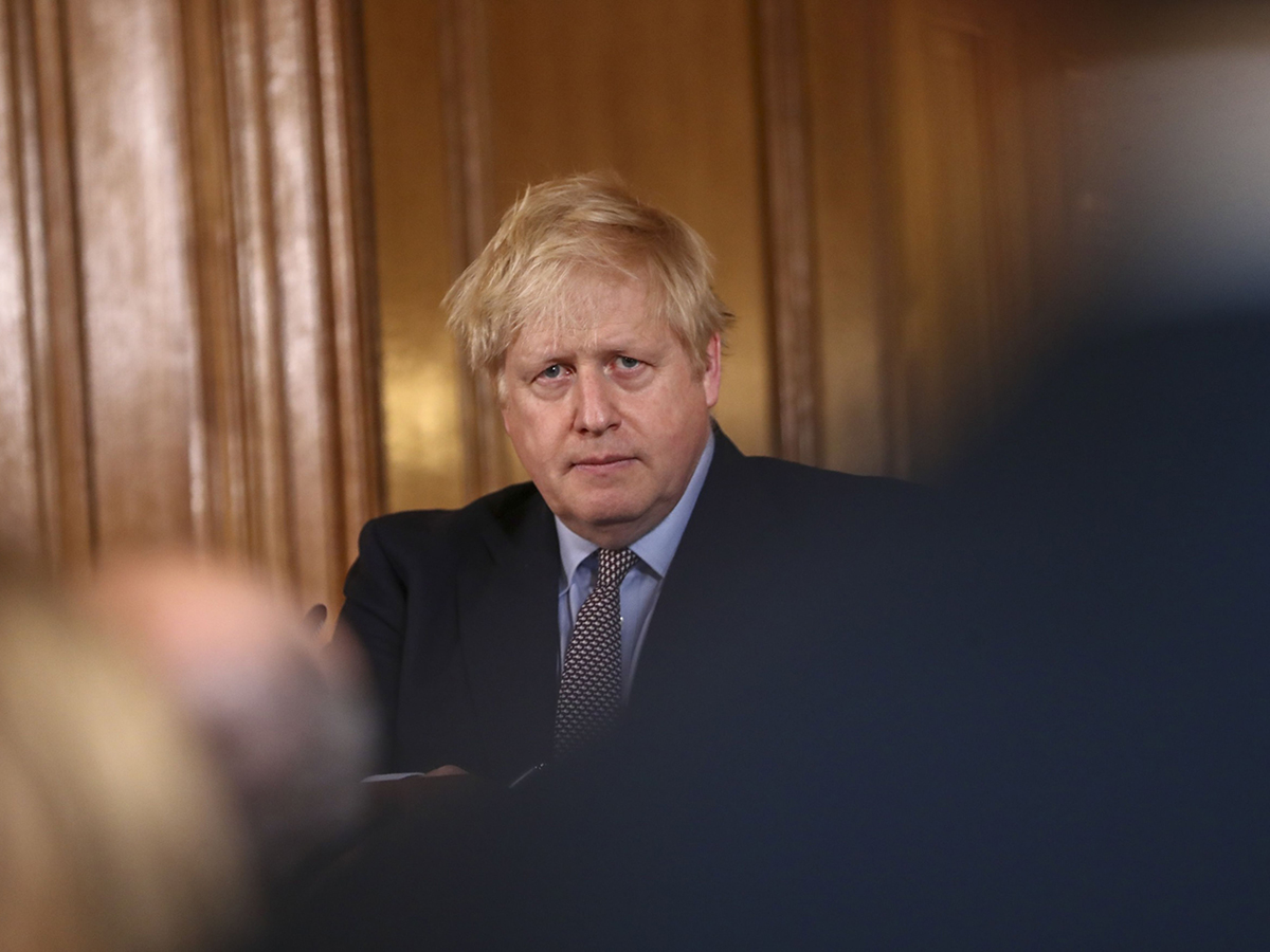 U.K. Prime Minister Boris Johnson. Photo: Bloomberg.