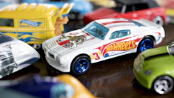 Mattel Inc. Hot Wheels brand matchbox cars. Photo: Bloomberg.