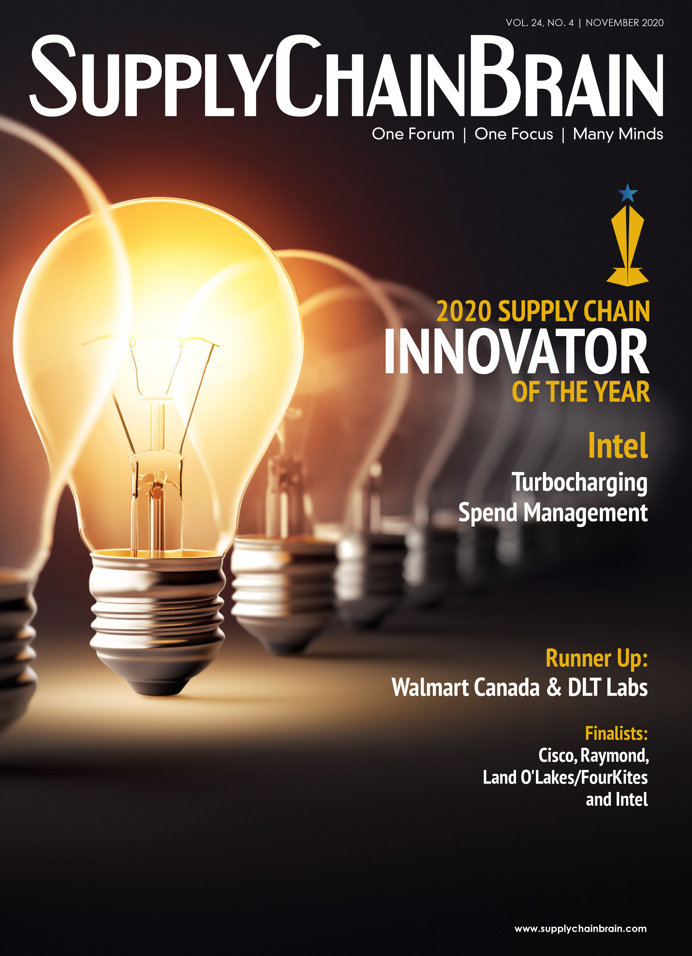 Supply Chain Brain Magazine 2020 Supply Chain Innovator of the Year
