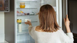Food items in a refrigerator. Photo: Pexels.
