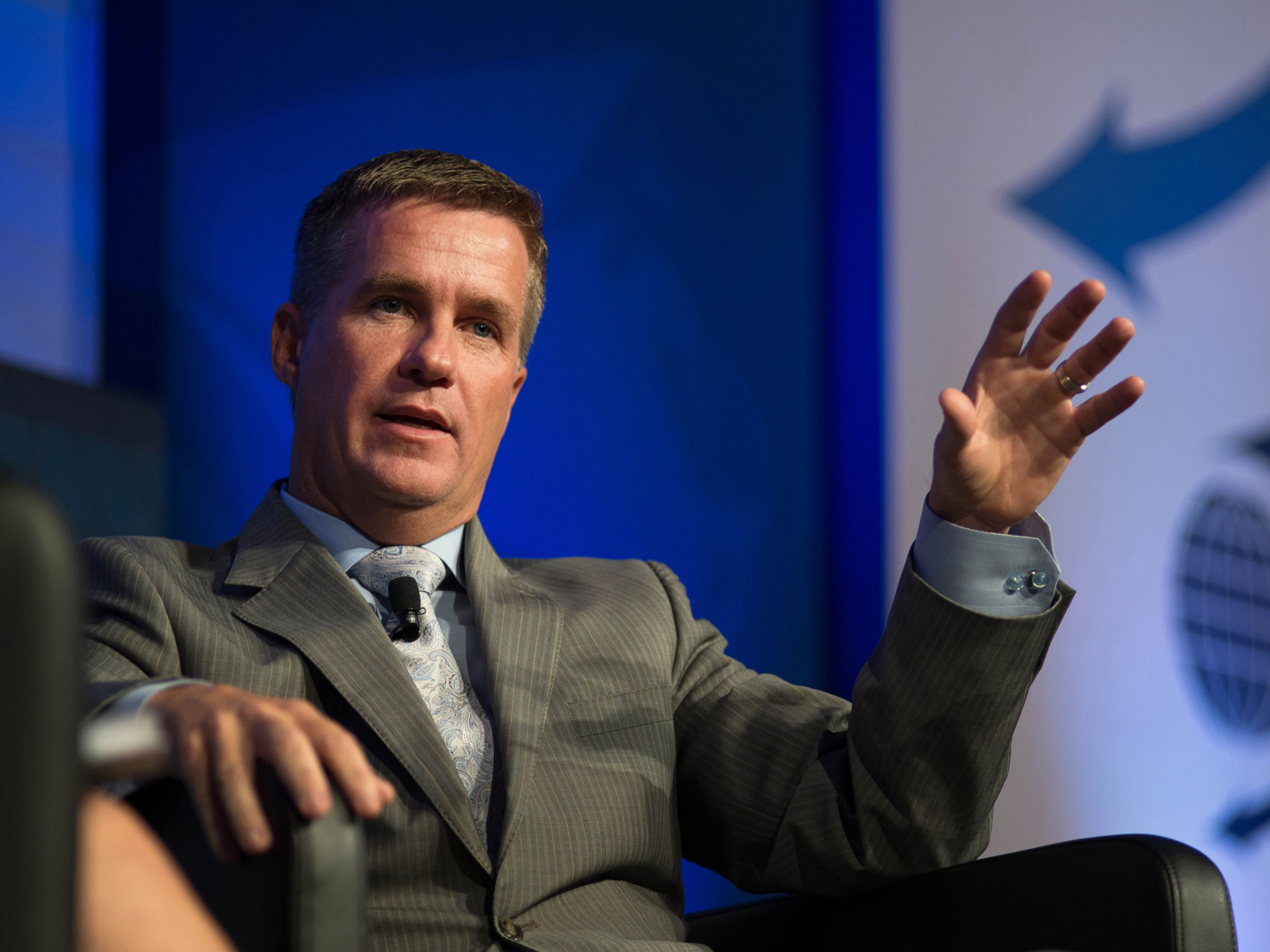 Keith Creel, chief operating officer of Canadian Pacific Railway Ltd. Photo: Bloomberg.