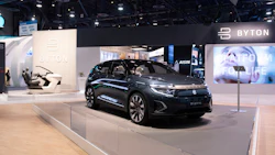 Byton Ltd. booth at CES 2020, courtesy of Byton.