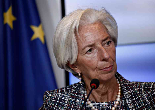 Christine Lagarde, president of the European Central Bank and former managing director of the International Monetary Fund.