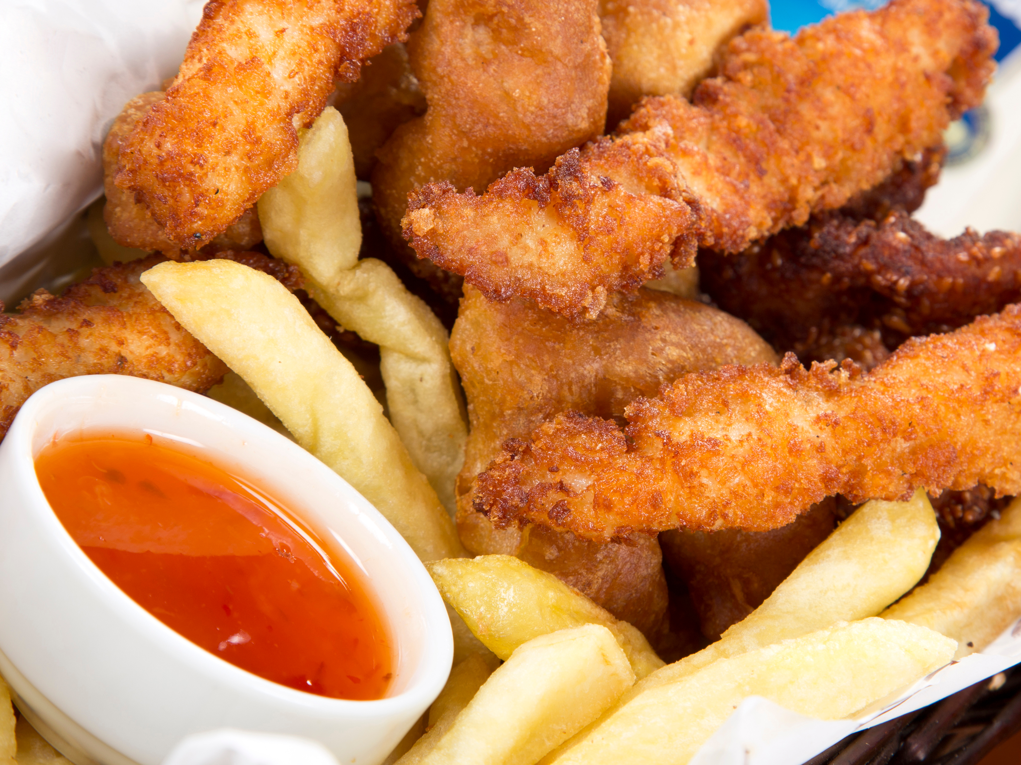 Chicken fingers and fries. Photo: Getty Images.