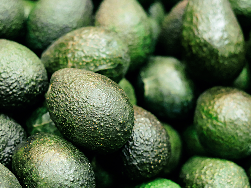 A close up view of avocados. Photo: Canva.