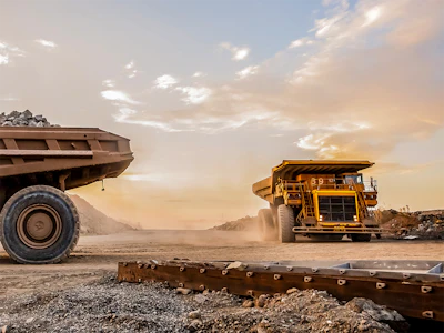 A palladium mining site. Photo: Getty.