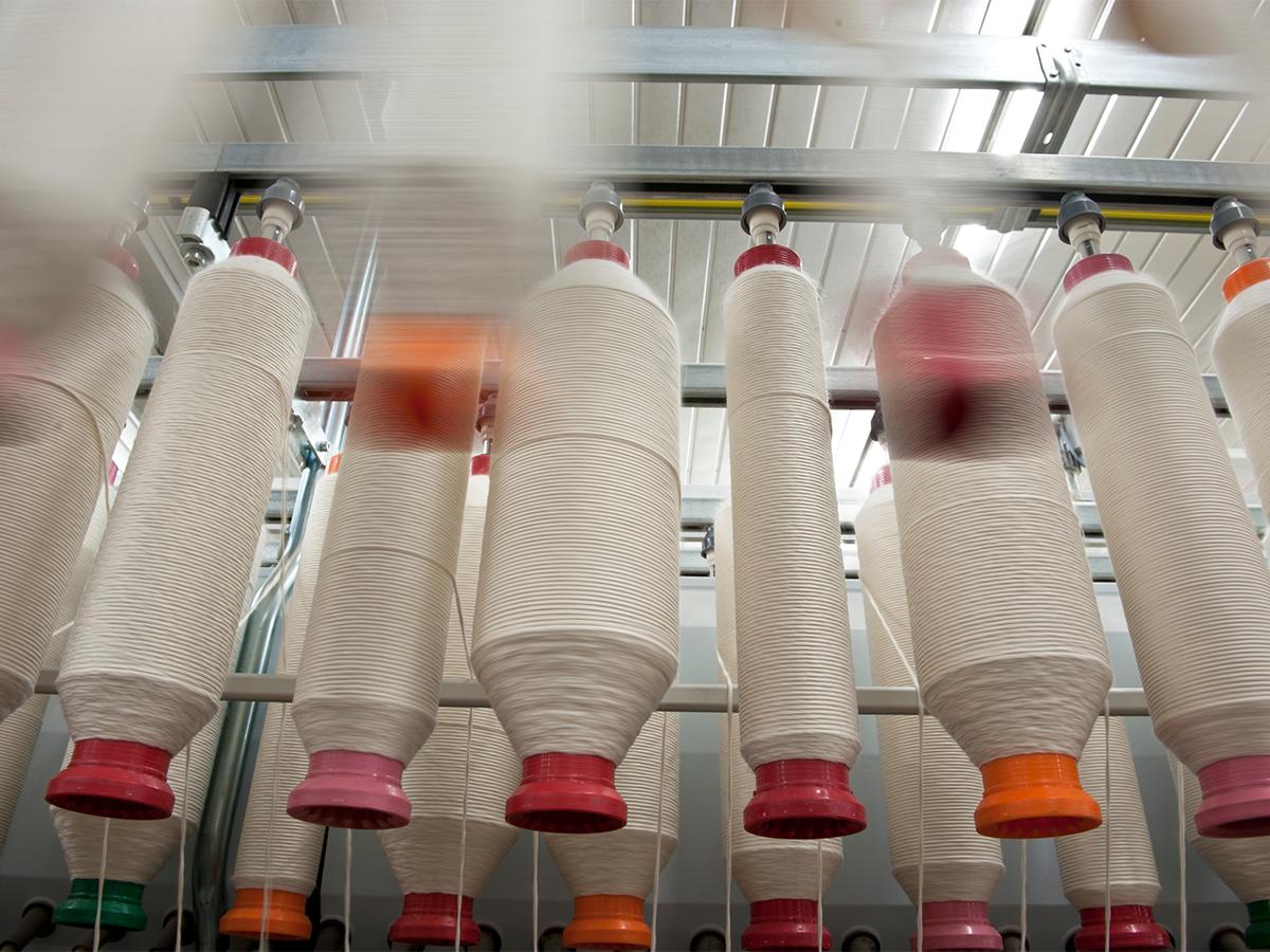 A production line in a textile factory. Photo: Getty.