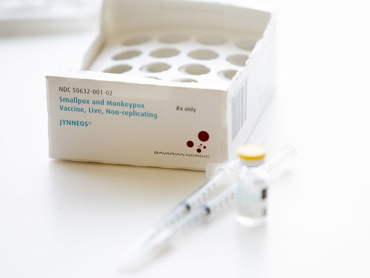 The Bavarian Nordic A/S monkeypox vaccine. Photo: Bloomberg.