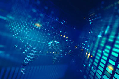 Cyber Security Cyber Security Computer Networks Global Network I Stock 1369269456