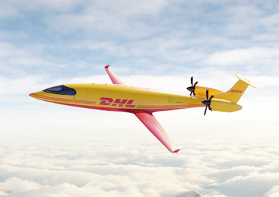 Electric Plane Eviation Alice Dhl Rendering