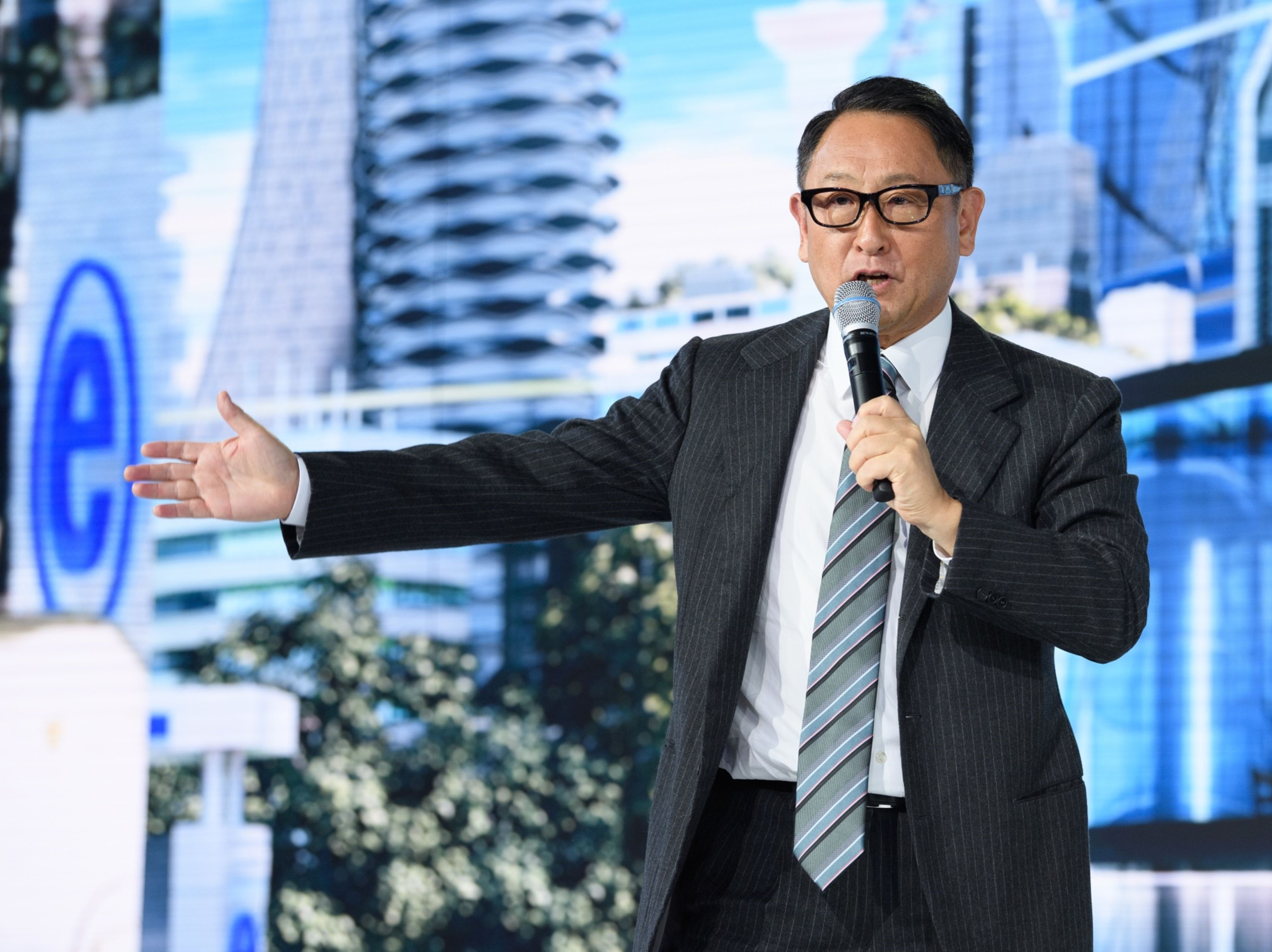 Toyota Chief Executive Officer Akio Toyoda. Photo: Bloomberg