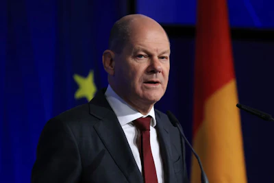 Olaf Scholz. Photo: Bloomberg