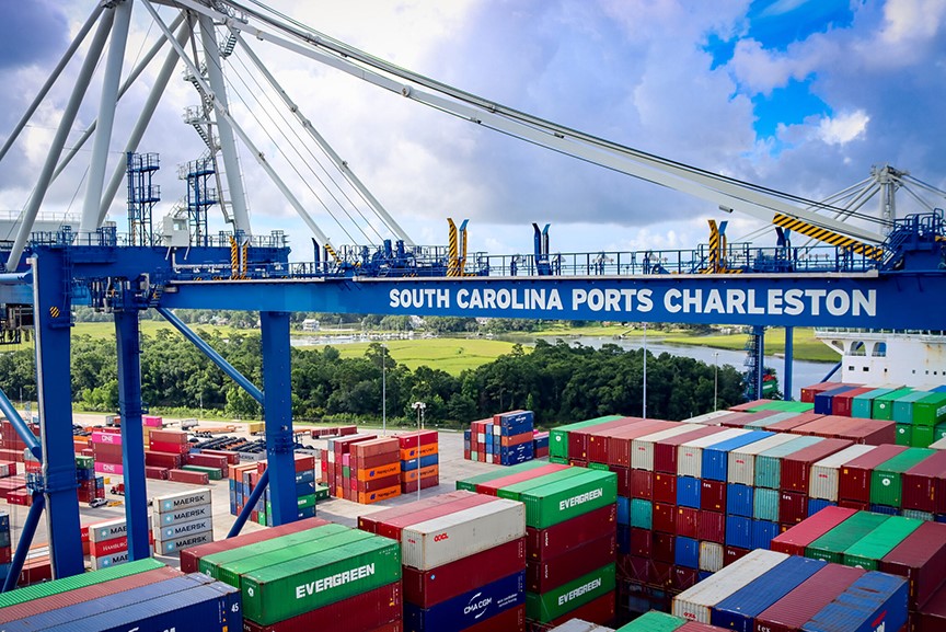 Port Of Charleston Old