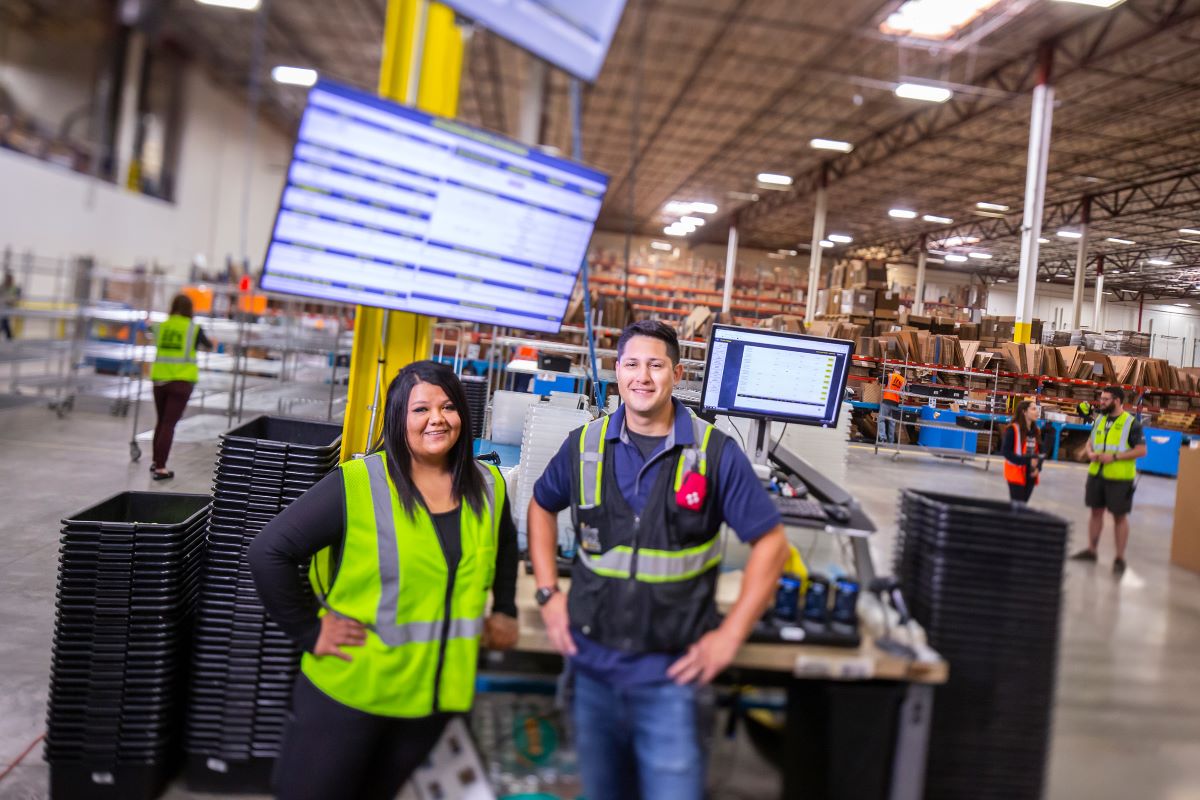 Uncommon Goods team members in ITS Logistics' facility in Sparks, Nevada. Photo: ITS Logistics