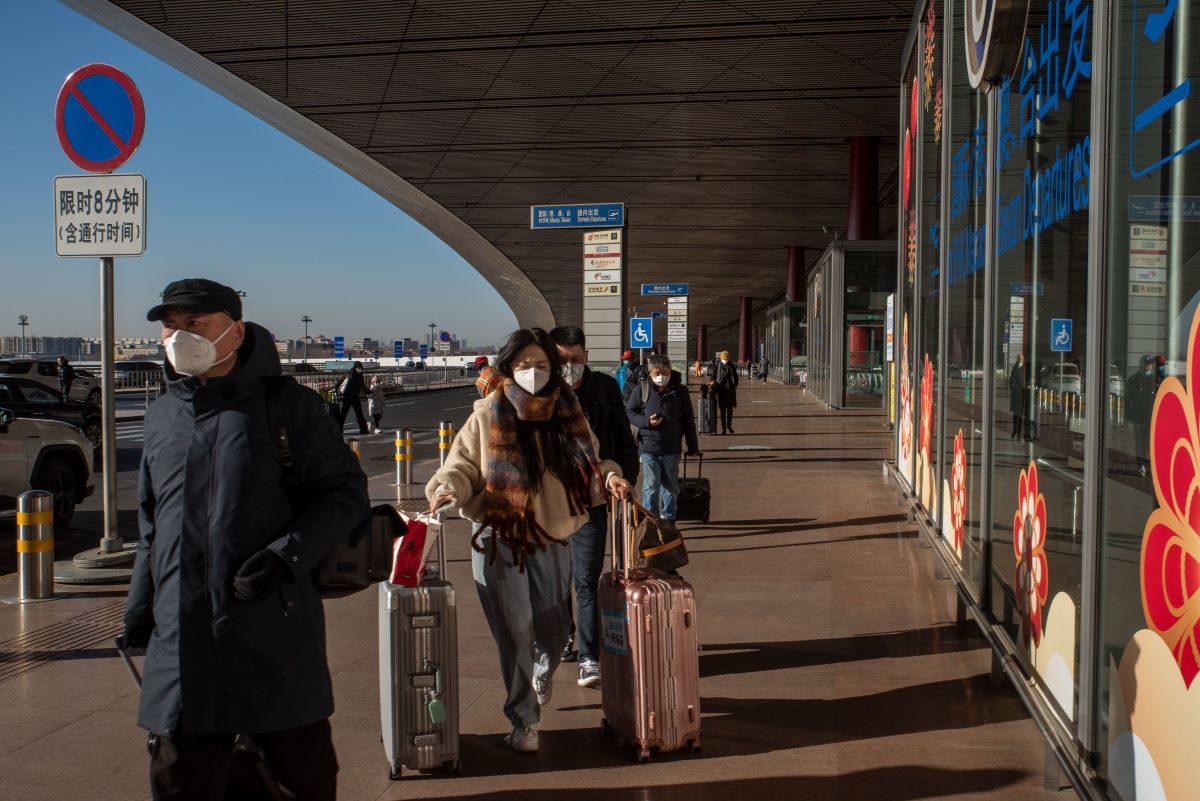 Beijing Capital International Airport in Beijing, China, on Friday, Dec. 30, 2022. Photo: Bloomberg