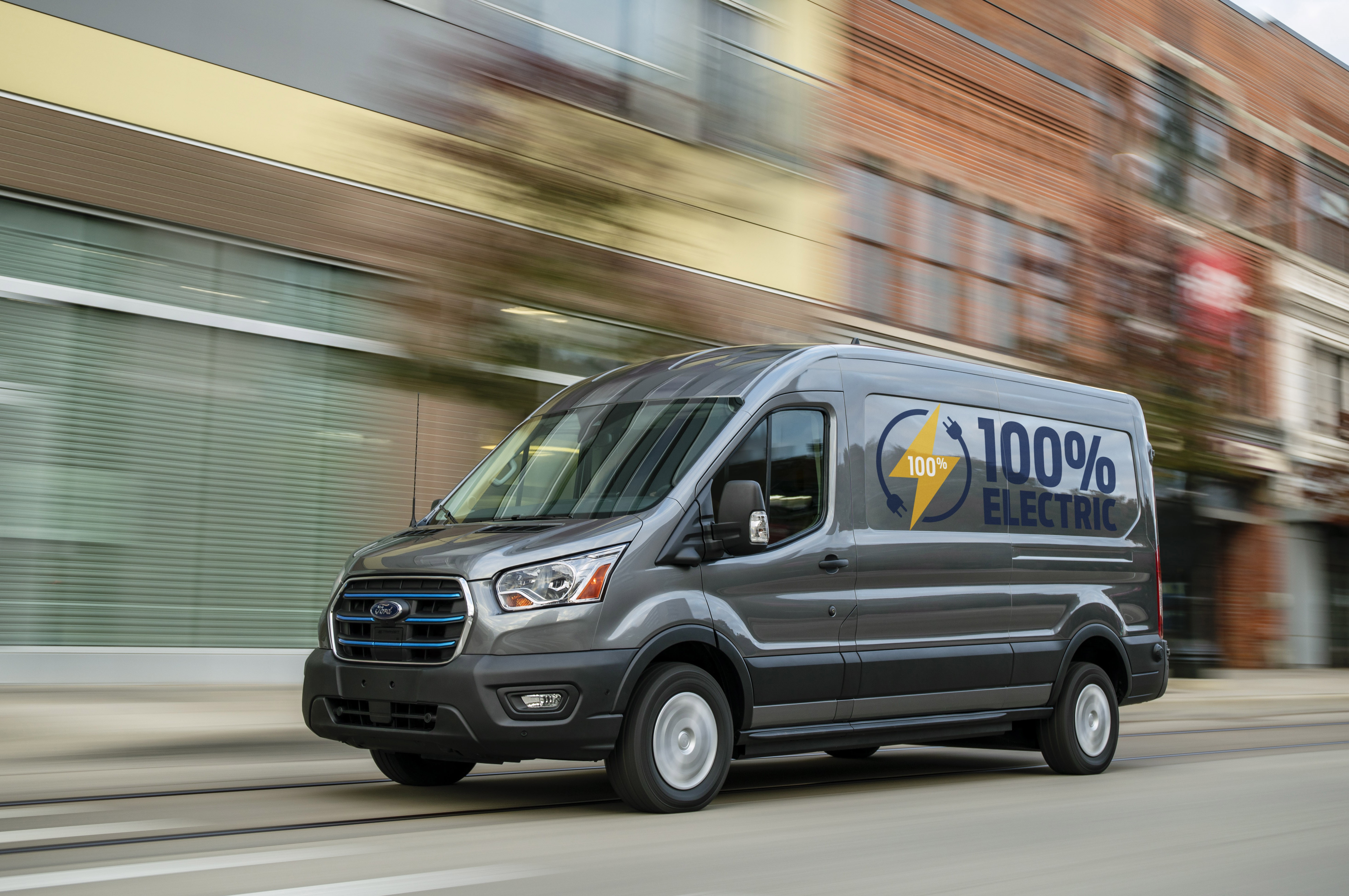 2022 Ford E-Transit. Photo: The Ford Motor Co.