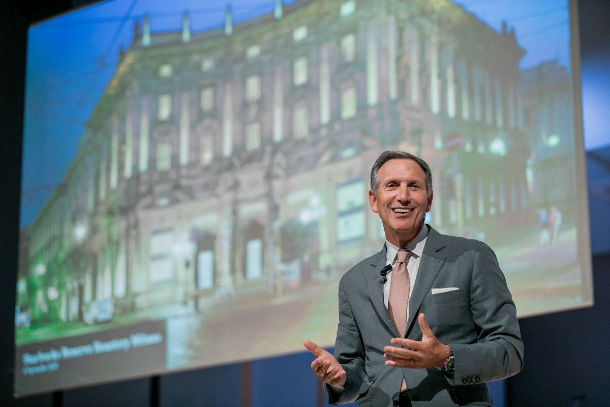 CEO Howard Schultz. Photo: Starbucks