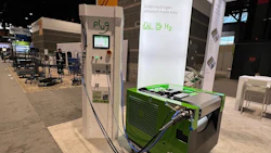 On show at ProMat 2023, Chicago, March 2023. Photo: Plug Power Inc.