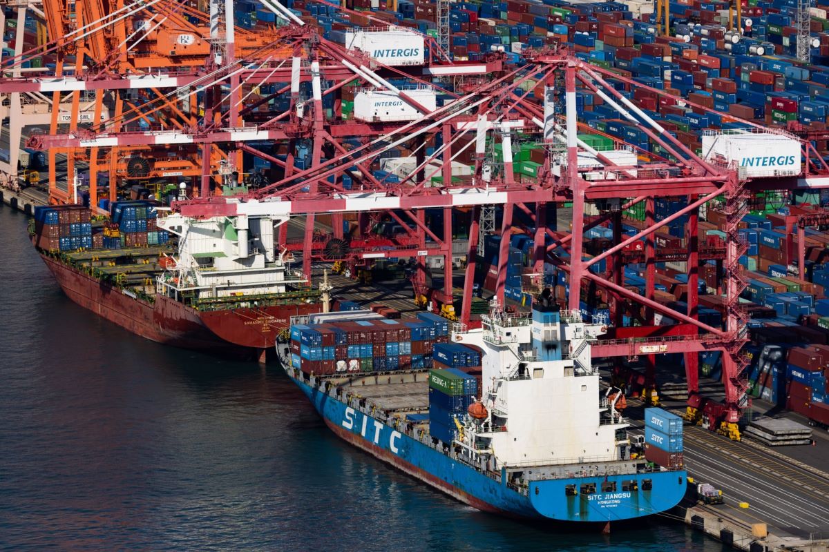 Port of Busan, South Korea. Photo: Bloomberg