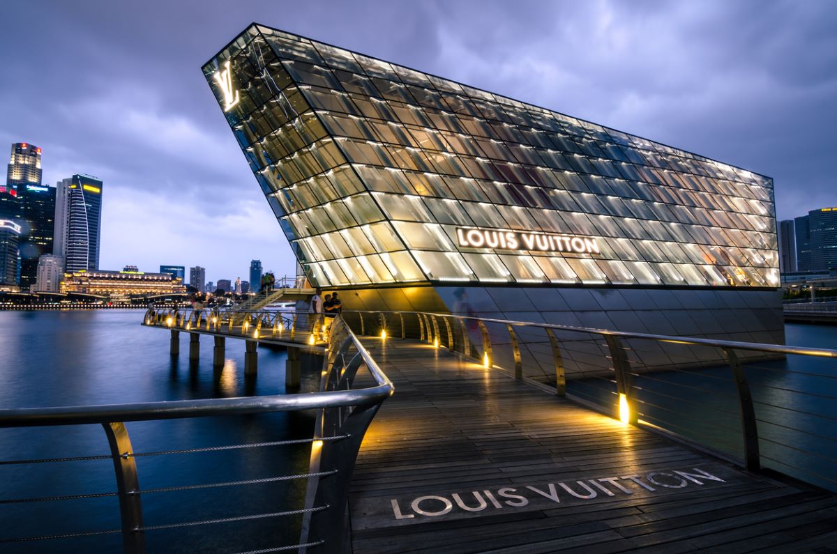 Louis Vuitton Island Maison, Singapore. Photo: iStock.com/zhnger