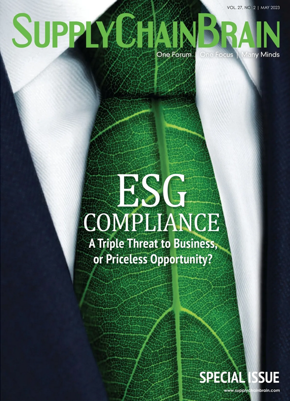 Supply Chain Brain Magazine 2023 Supply Chain ESG Guide