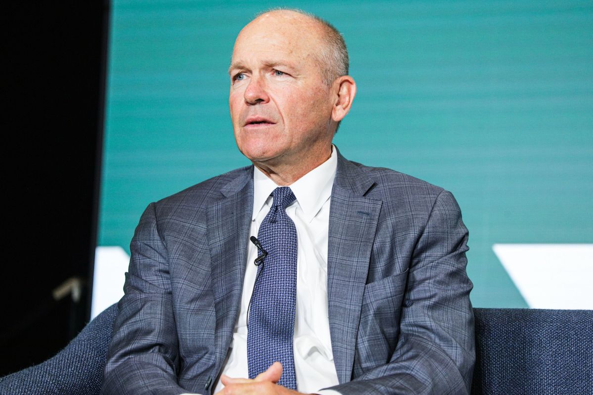 David Calhoun, president and chief executive officer of the Boeing Co., during the US Chamber of Commerce's Global Aerospace Summit in Washington, D.C., US, on Thursday, Sept 15, 2022. Photo: Bloomberg