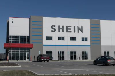 A SHEIN e-commerce distribution center in Whitestown, Indiana, November 2022. Photo: iStock.com/jetcityimage