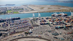 The Port of Oakland in Oakland, California on October 26, 2011. Photo: iStock.com/hanusst