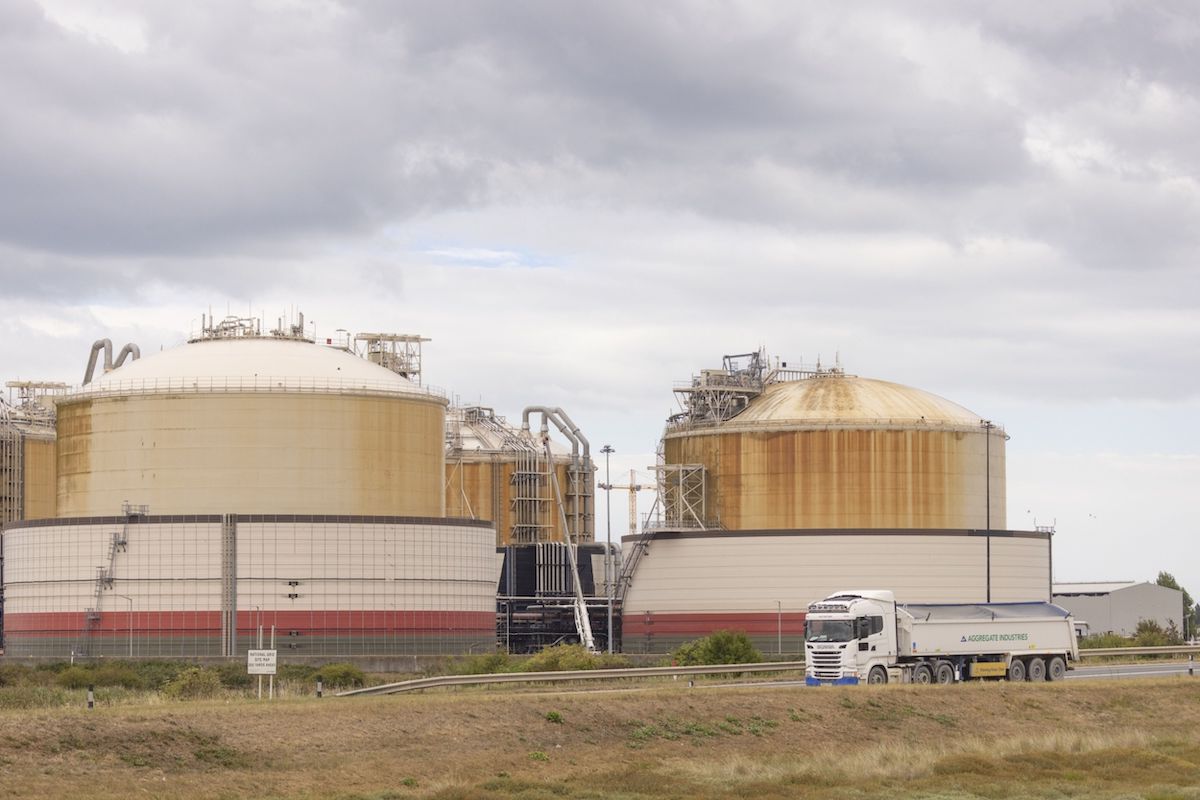 Isle of Grain, U.K. August 2022. Photo: Bloomberg