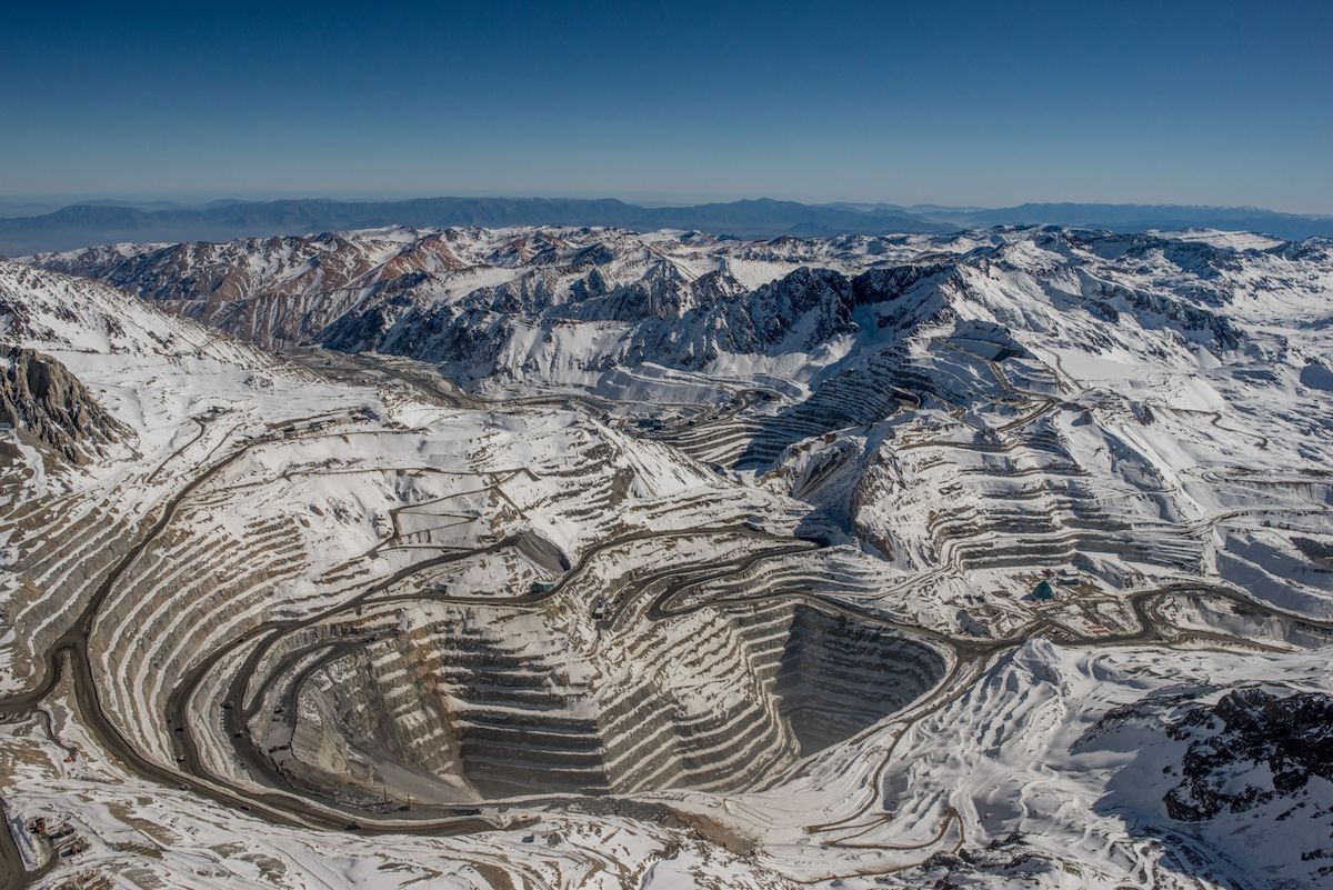 The Andes Mountains. Photo: Tomas Munita/Bloomberg