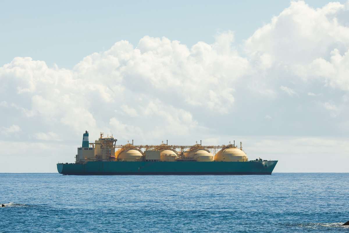 An LNG carrier vessel. Photo: iStock / nikkytok