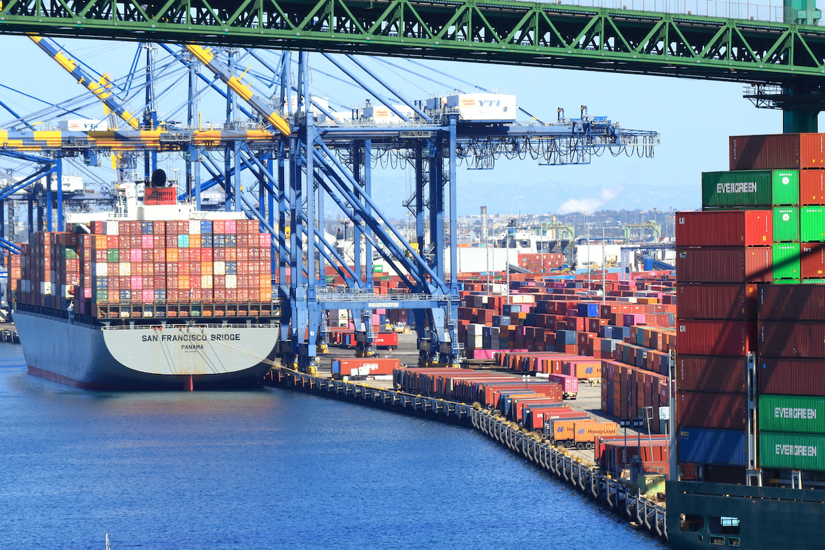 The Port of Los Angeles, Los Angeles, California. Photo: iStock.com/viavado