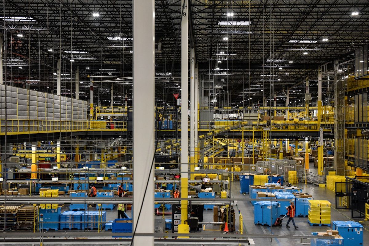 Cyber Monday November 28, 2022. Robbinsville, New Jersey. Photo: Bloomberg