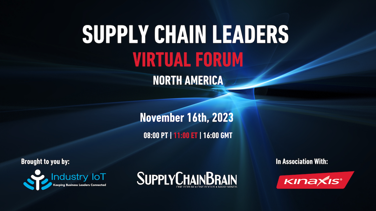 Supply Chain Leaders Forum North America Banner