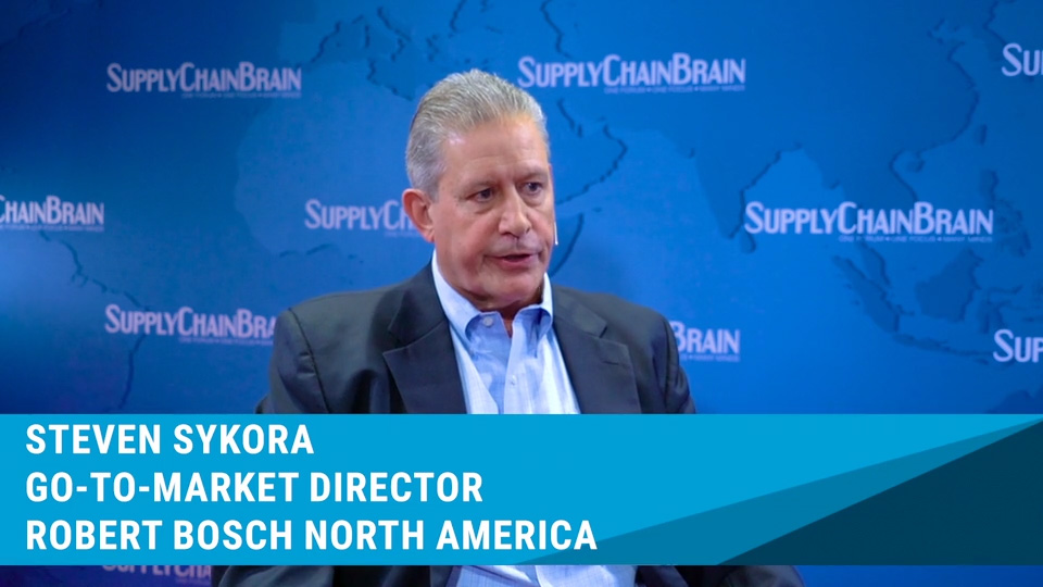 Robert Bosch North America Creating Solutions For Logistics Providers Steven Sykora