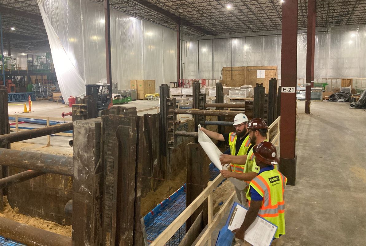 Automating? Get ready for disruption. Photo courtesy of Caddell Construction.